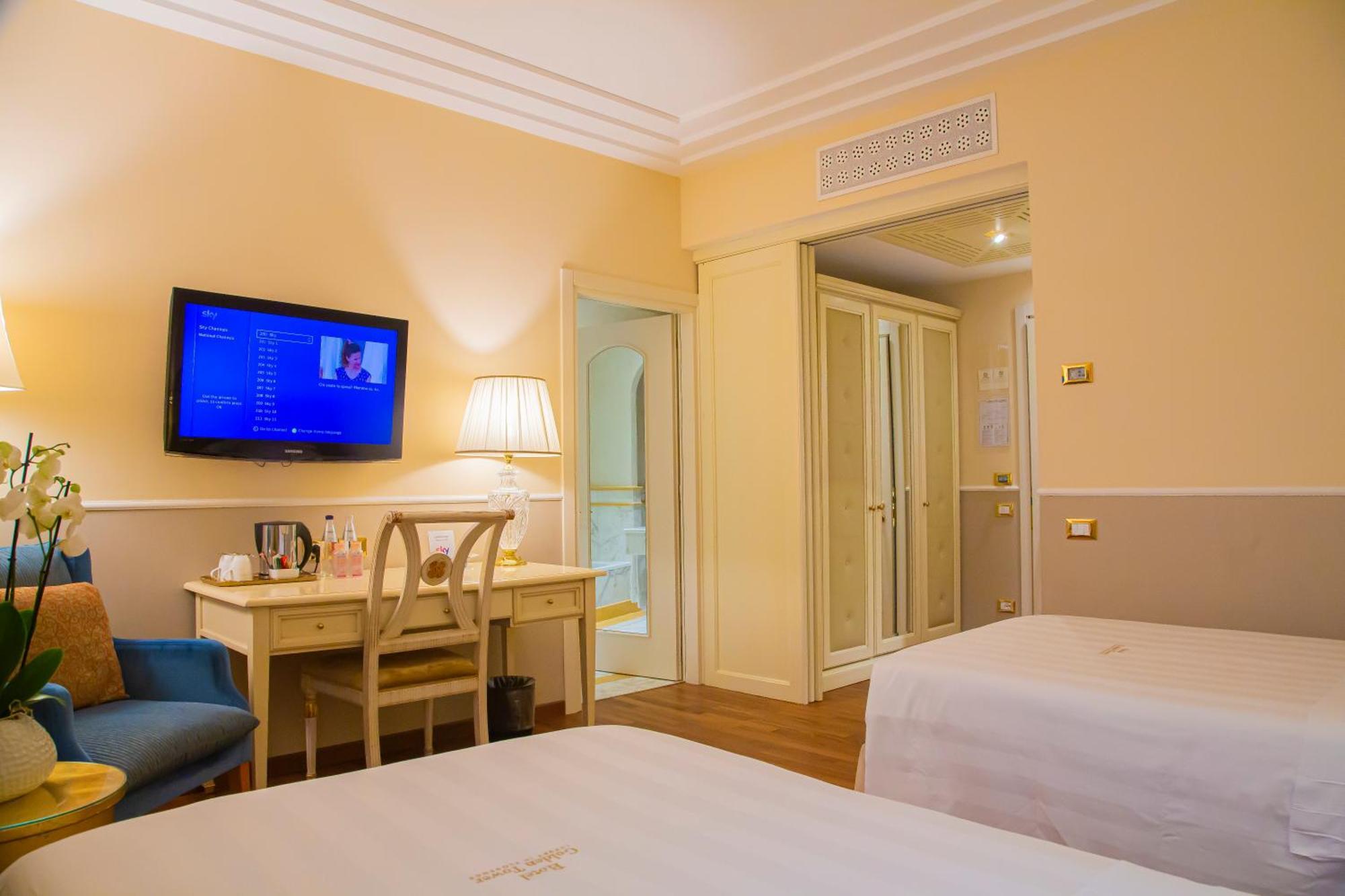 Golden Tower Hotel & Spa Флоренция Экстерьер фото Deluxe Room
